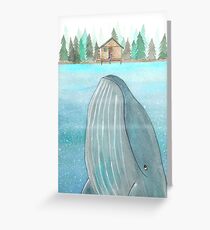 She knows he´s there Greeting Card
