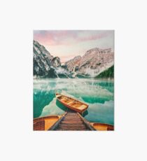 Lámina rígida Vive la aventura - Lago Di Braies XVII