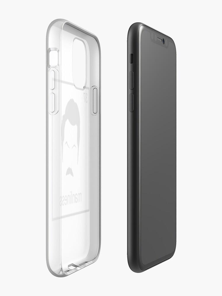 Coque iPhone « L'élément de la virilité », par StewNor
