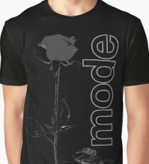 Mode Rose Black Graphic T-Shirt