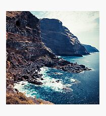 Wild Coast - Tijarafe - La Palma - Canary Islands Photographic Print