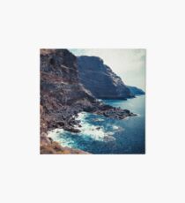Wild Coast - Tijarafe - La Palma - Canary Islands Art Board