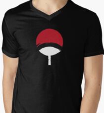 Uchiha Clan logo Men's V-Neck T-Shirt
