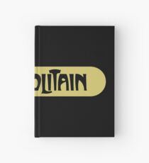 Metropolitain, Subway Sign, Paris, France Hardcover Journal