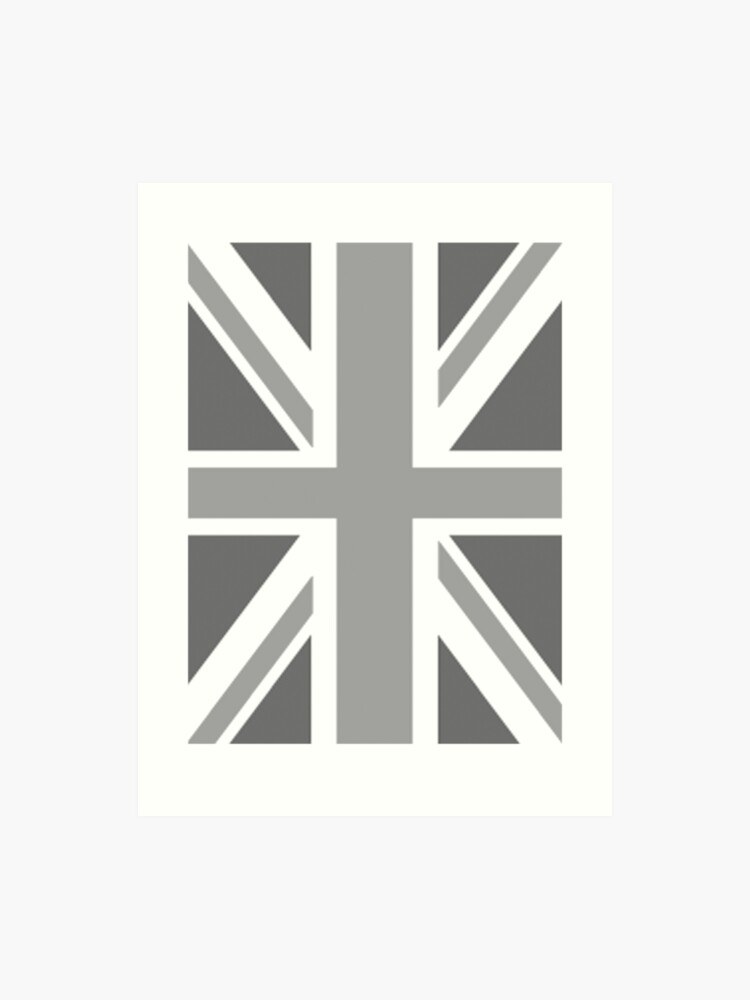 Great Britain Silhouette Wall Art Union Jack Various Sizes And