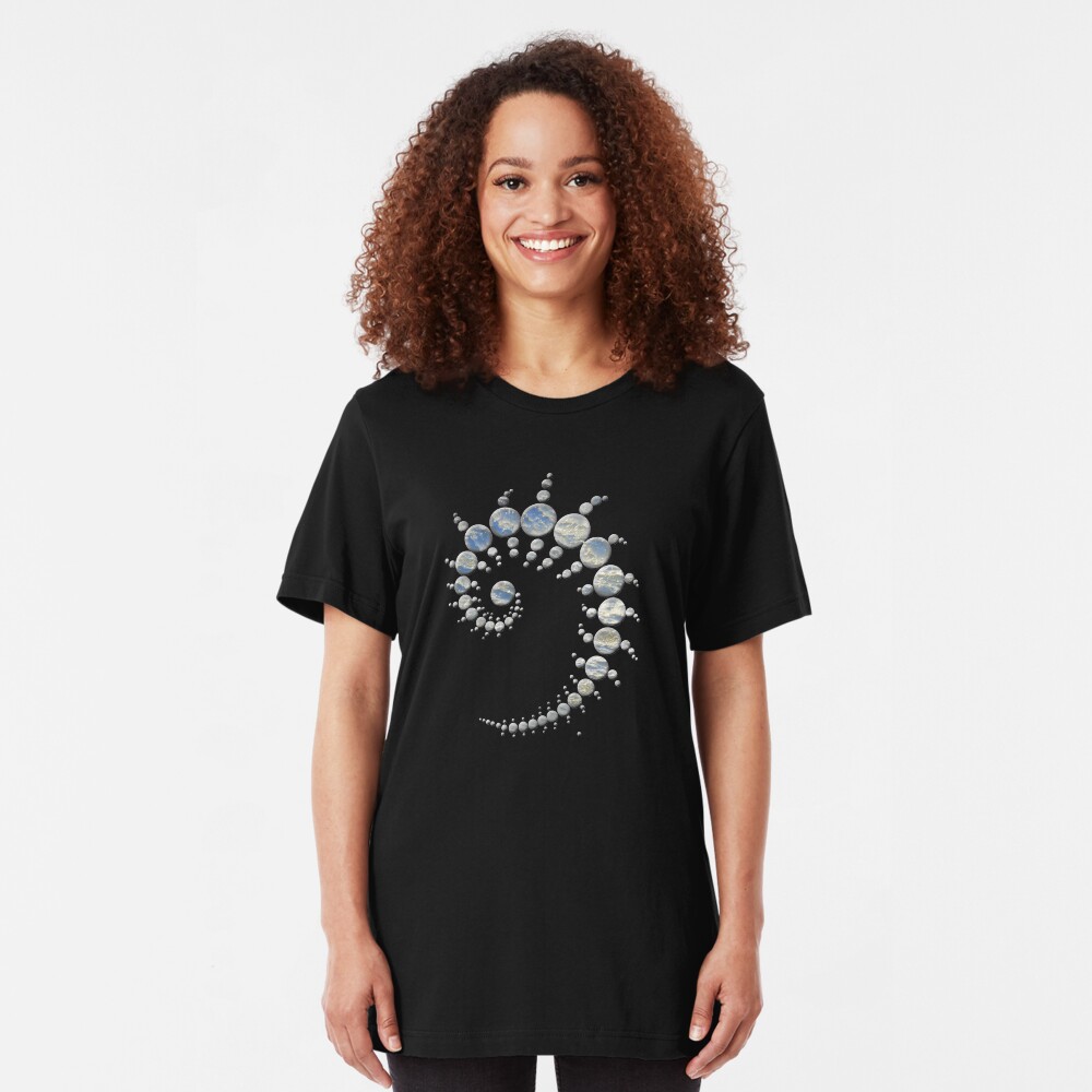 Stonehenge Cropcircle 1996 Slim Fit T-Shirt