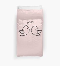 Love birds Duvet Cover