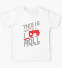 Camiseta para niños Así es como ruedo: tractor