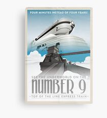 Grim Fandango Travel Posters - Number Nine Metal Print