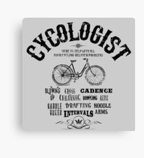 Cycologe Leinwanddruck