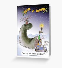 Funny Yorkshire Happy Christmas Greeting Card