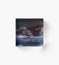 Find The Path In Complete Darkness by DCP Acrylic Block
