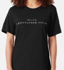 Camiseta ajustada Directed by Christopher Nolan