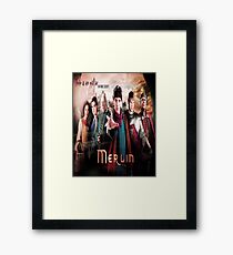 MERLIN BBC TV SHOW FANTASY Framed Print