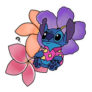 Stitch Drink Sticker for Sale by LunaIO98