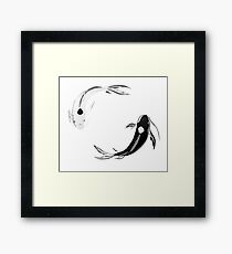 Yin Yang Koi - Avatar Framed Print