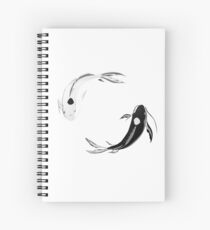 Yin Yang Koi - Avatar Spiral Notebook
