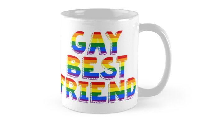 Gay Friend Flamingo Mug Funny Gay Friend Tea Mug Birthday Christmas Present for Gay Friend Gay Friend Coffee Mug Gift Gay Friend Cup