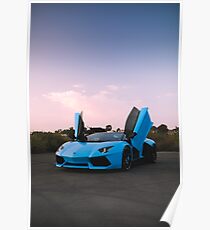 Lamborghini Aventador Poster