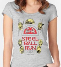 Stahlkugellauf # 24 Tailliertes Rundhals-Shirt