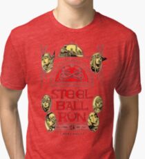 Steel Ball Run #24 Tri-blend T-Shirt