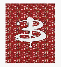 buffy pattern Photographic Print