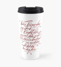 Vær frimodig og sterk Travel Mug
