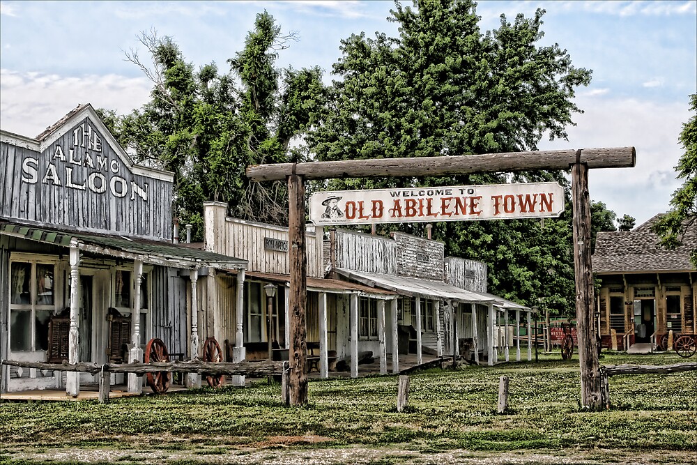 "Old Abilene Town" by Patricia Montgomery Redbubble