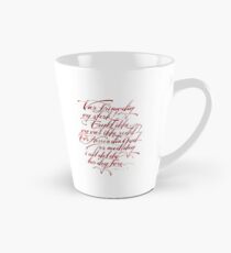 Vær frimodig og sterk Tall Mug