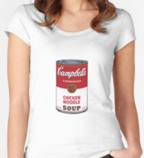 Campbell's Soup Can Women's Fitted Scoop T-Shirt