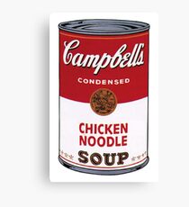 Lienzo La sopa de Campbell puede