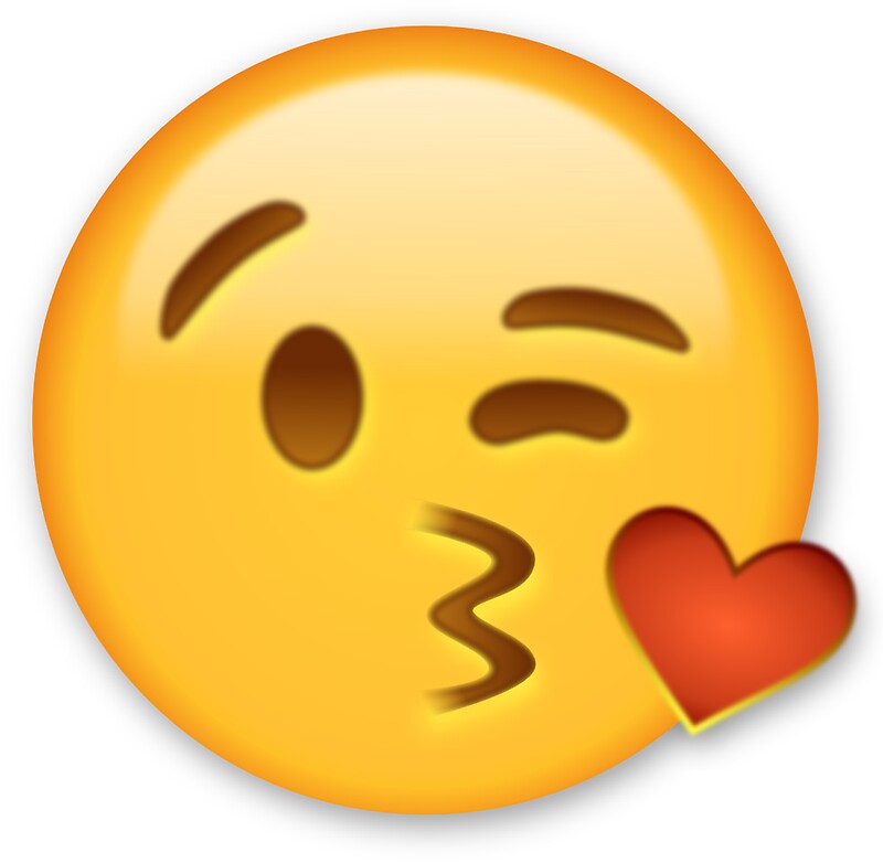 27918665 Kissing Emoji P Sticker