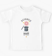 Science, It’s Like Magic But Real Funny Science Kids Tee
