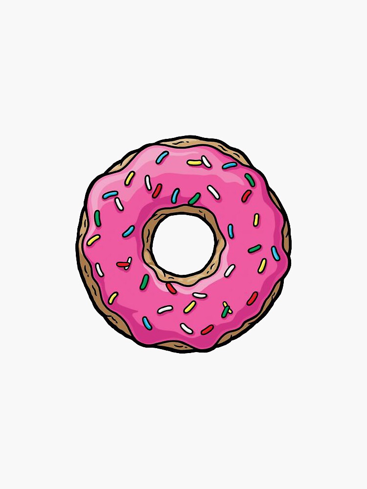  Donut  Emoji  Sticker by Capri2k Redbubble