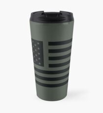American Flag Tactical Travel Mug