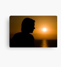 Sihlouette Canvas Print