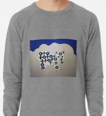 Comedy polar bear naughts and crosses Polar bear cub Leichter Pullover
