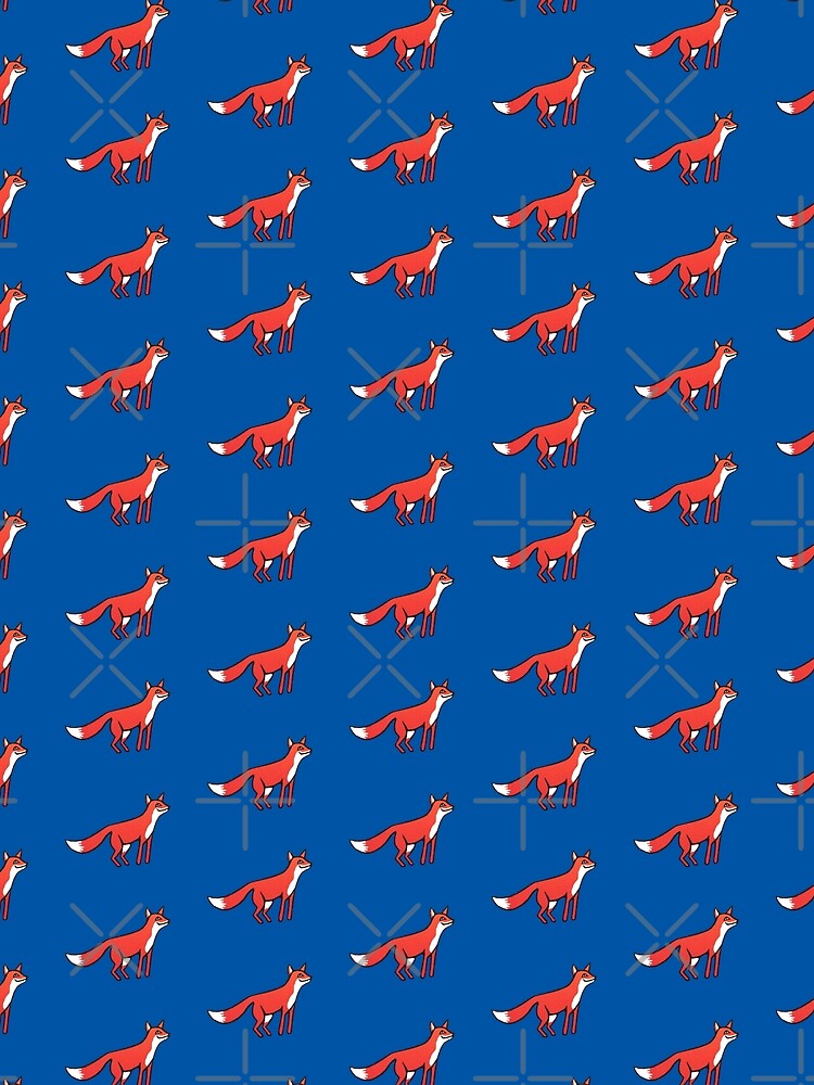 Stargazing - Fox in the Night - original linocut by Francesca Whetnall by Cecca-Designs