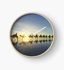cable beach camel Clock
