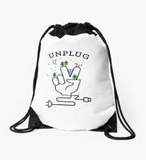 UNPLUG Drawstring Bag