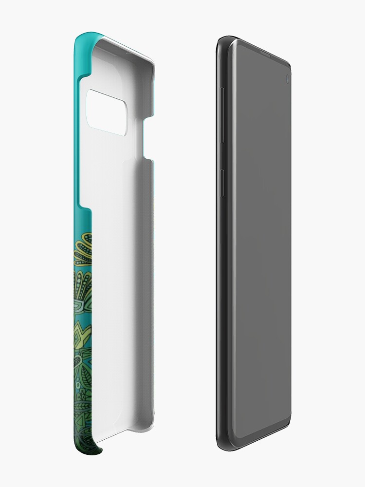Alternate view of floral fox Case & Skin for Samsung Galaxy