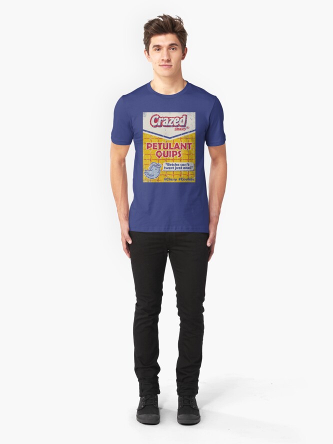 Alternate view of Petulant Quips Slim Fit T-Shirt