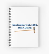 Heathers The Musical Beautiful Dear Diary Spiral Notebook