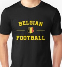 Belgium Football Shirt - Belgium Soccer Jersey Unisex T-Shirt
