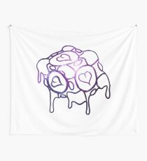Space Companion Cube - Portal Wall Tapestry