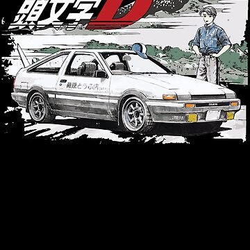 Project D AE86 Treuno Initial D Inspired Mouse Pad Laptop PC Mousepad JDM  Anime