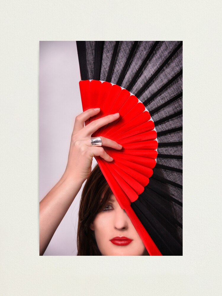 Alternate view of Red & Black Photographic Print