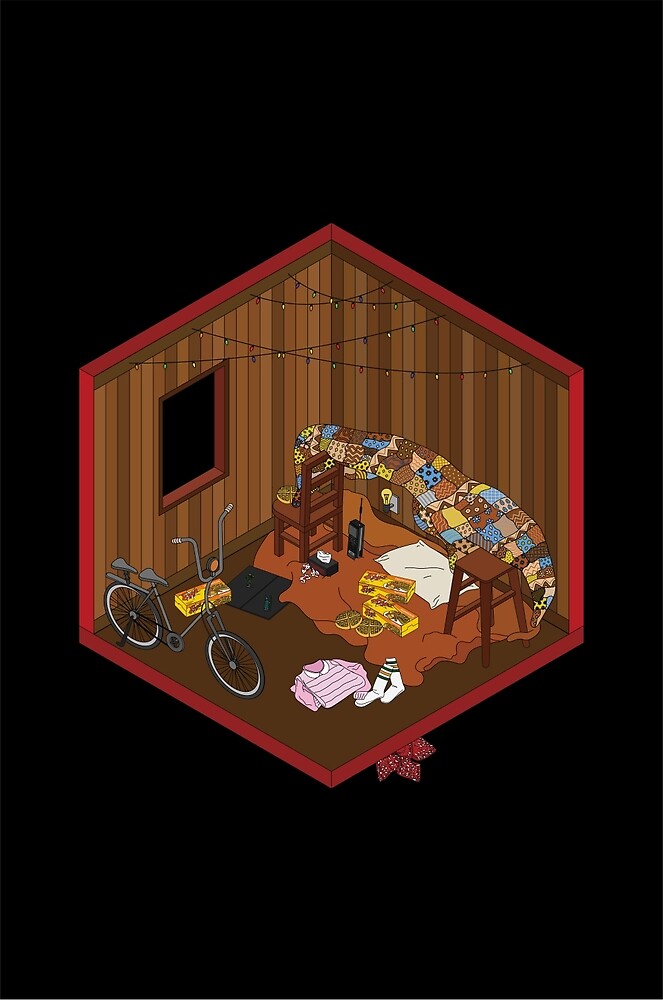  ROOM  OF ELEVEN STRANGER  THINGS  by imiuzangela Redbubble
