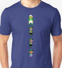 All 8 Bit Luigi Unisex T-Shirt