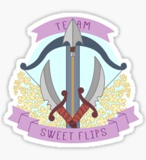 Carey and Killian: Team Sweet Flips Sticker